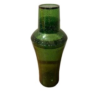 Bath & Body Works Cocktail Shaker Cup Plastic Green Sparkle Clear